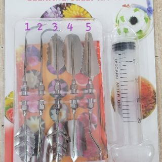 Bộ 10 kim làm thạch rau câu 3D