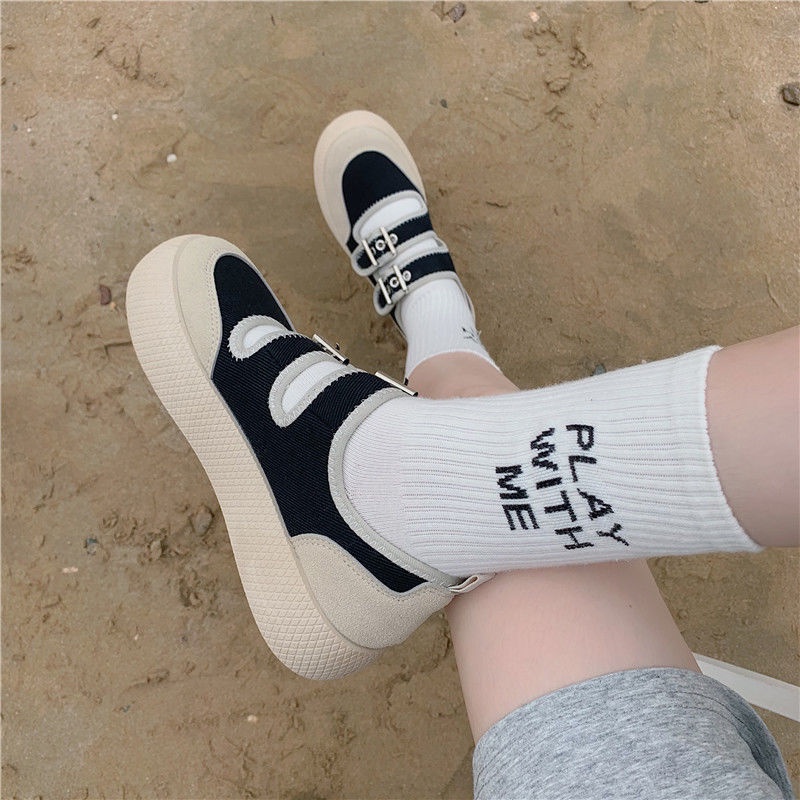 Giày Thể Thao Đế Độn kiểu Ulzzang