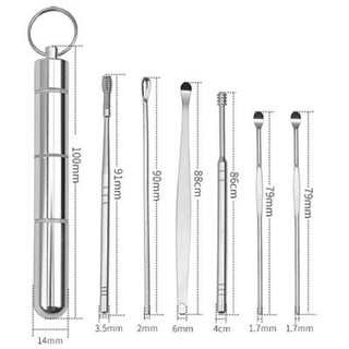 Set 6 dụng cụ lấy ráy tai