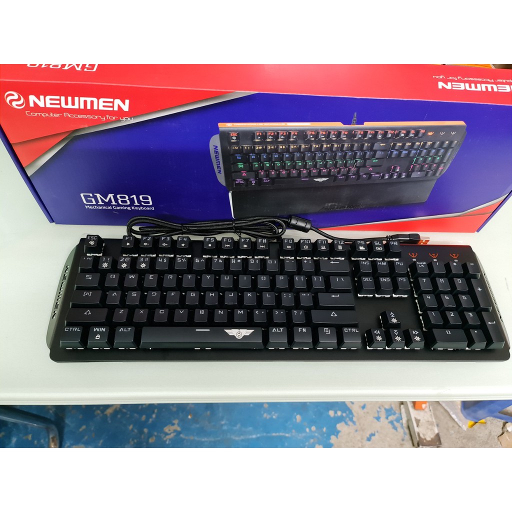 Bàn Phím Cơ Newmen GM819 - Hàng Chính Hãng