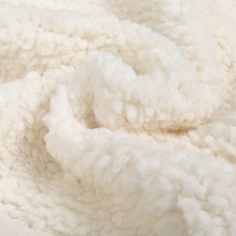 Chăn Quấn Em Bé Từ 0-12 Tháng Tuổi Chất Liệu Cotton Phối Lông