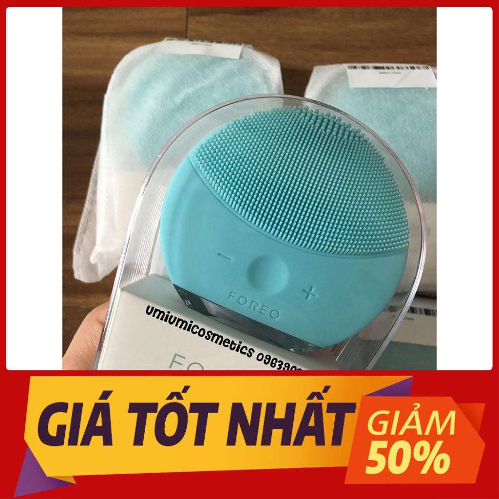 [ HÀNG CHÍNH HÃNG ] [CÓ SẴN - BẢO HÀNH] MÁY RỬA MẶT FOREO LUNA MINI 2