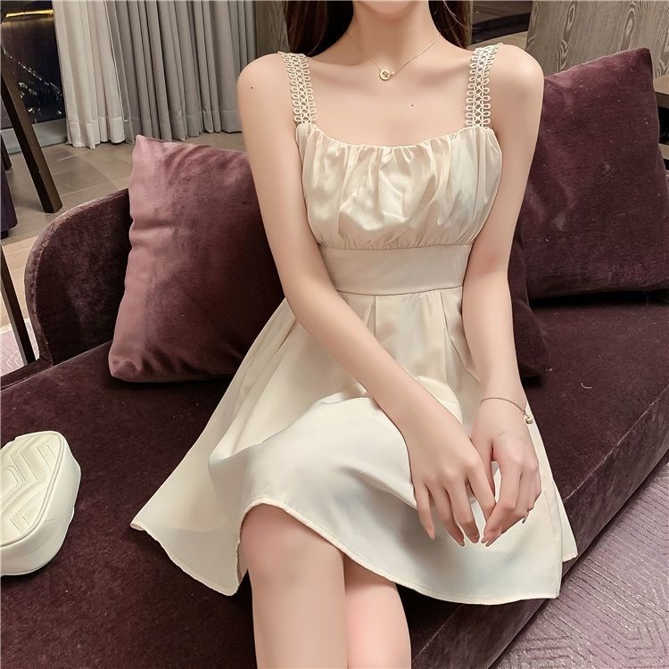 Đầm hai dây thiết kế mới thời trang dành cho nữ