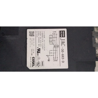 Lọc nguồn , lọc nhiễu 20a , 30a ,40a, 50a 3 pha 500vac made in japan