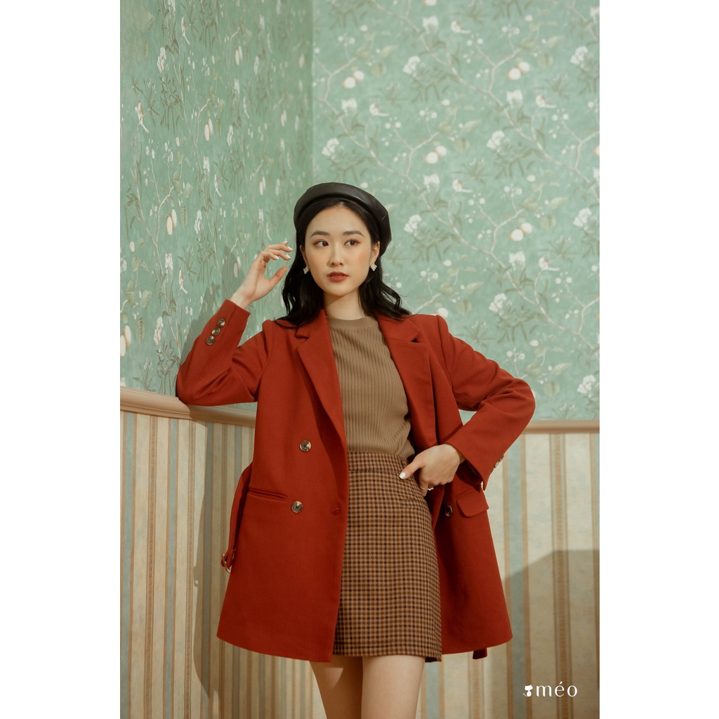 Áo khoác dạ dài tay Nihad [ Méo shop]