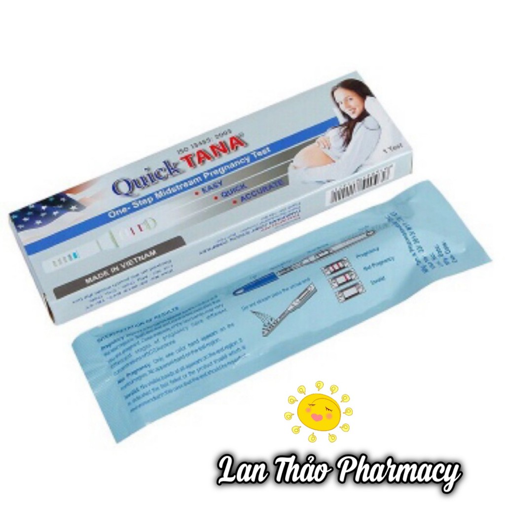 [CÓ CHE TÊN SẢN PHẨM] BÚT THỬ THAI QUICK TANA CHÍNH HÃNG GIÁ SỈ