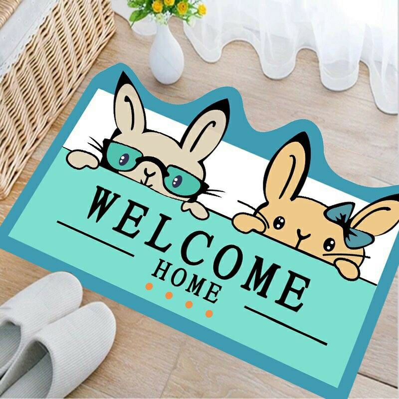 THẢM LAU CHÂN 3D CHỐNG TRƠN TRƯỢT 40x60CM