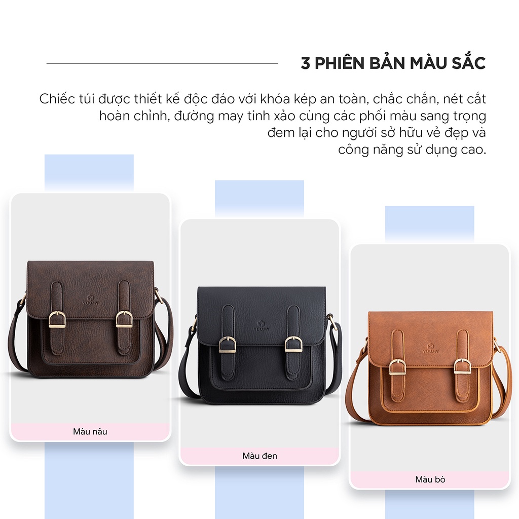 Túi đeo chéo nữ Yuumy SP YN116 nhiều màu