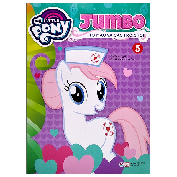 Sách My Little Pony - Jumbo Tô Màu Và Các Trò Chơi 5