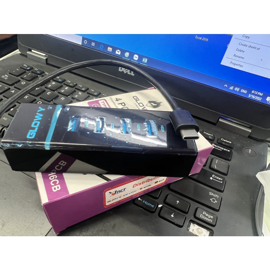 Hub chia cổng USB 3.0 và 2.0 Glowy - Chính hãng - Bảo hành 12 tháng !!! .