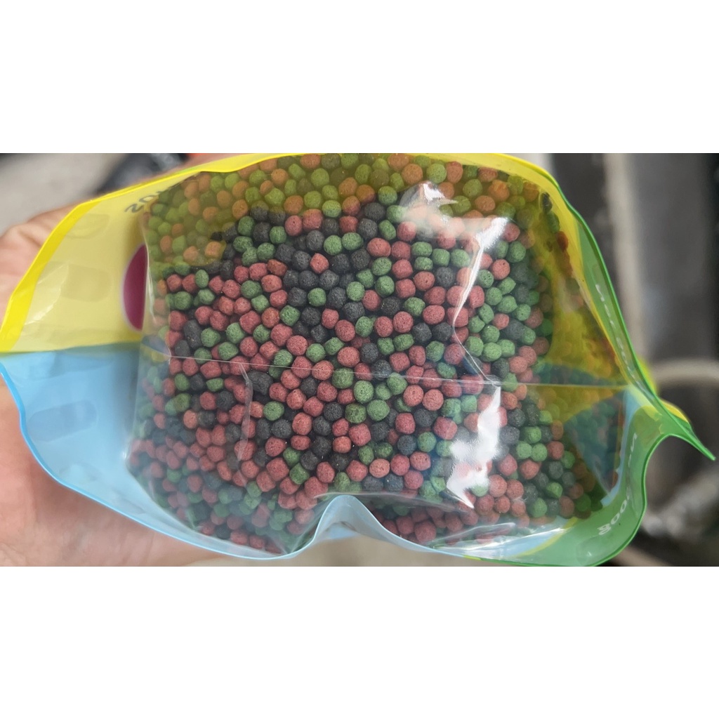 Thức Ăn Cá xuất xứ Nhật Bản, Ấn Độ nhiều size hạt cho cá cảnh, GÓI 500G