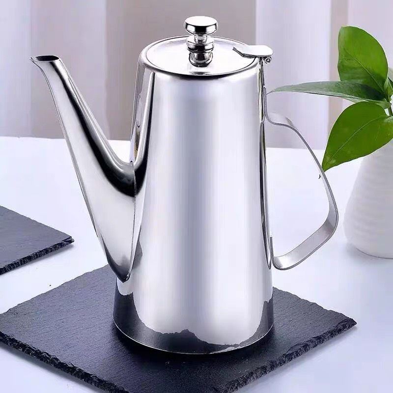 Bình Rót Trà, Cafe - 1.5 Lít INOX Cao Cấp