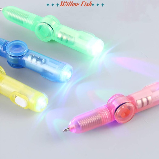 Bút Bi Có Đèn LED Nhiều Màu Sắc Độc Đáo Tiện Dụng Cho Văn Phòng