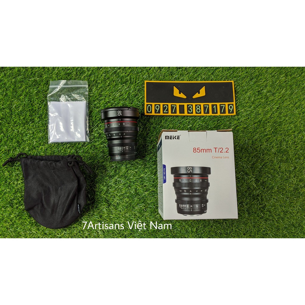 [Mã 229ELSALE hoàn 7% đơn 300K] Ống Kính Meike 85mm T2.2 Manual Focus Cinema Lens cho M4/3 - Sony - Fujiflm