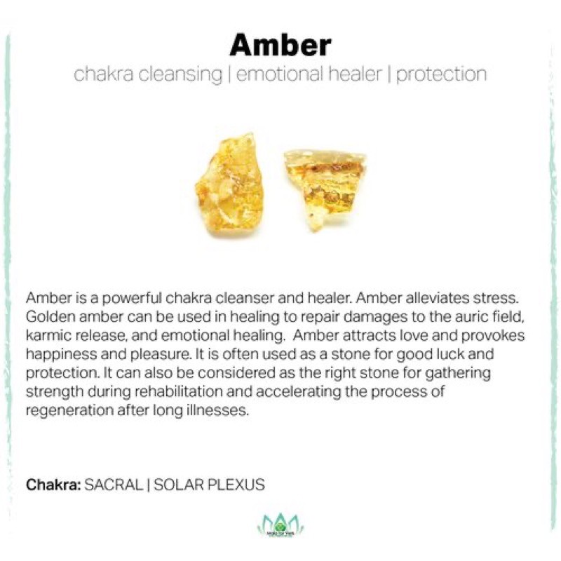 [Amber] vòng cổ đá thiên nhiên,đá thanh tẩy