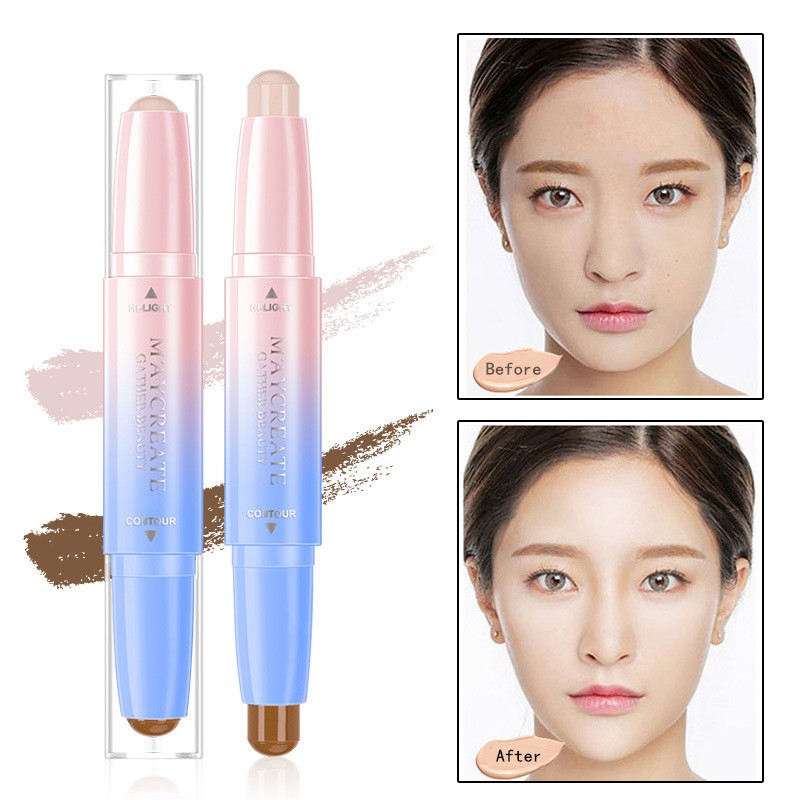 [Hàng mới về] Thỏi bắt sáng tạo khối thiết kế 2 đầu chống thấm nước lâu trôi thương hiệu MAYCREATE | BigBuy360 - bigbuy360.vn