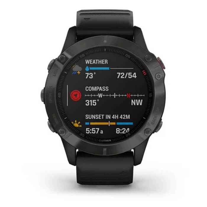 Đồng hồ Garmin Fenix 6X - Sapphire, 51mm - Chính Hãng