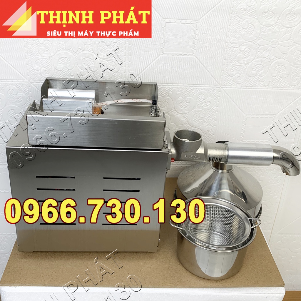 Máy ép dầu thực vật, lạc, vừng, đậu nành, Máy ép dầu lạc mini DM-03