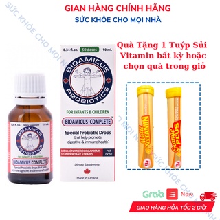 Men Vi Sinh Bioamicus Complete 10 Chủng - Nhập khẩu chính hãng Canada