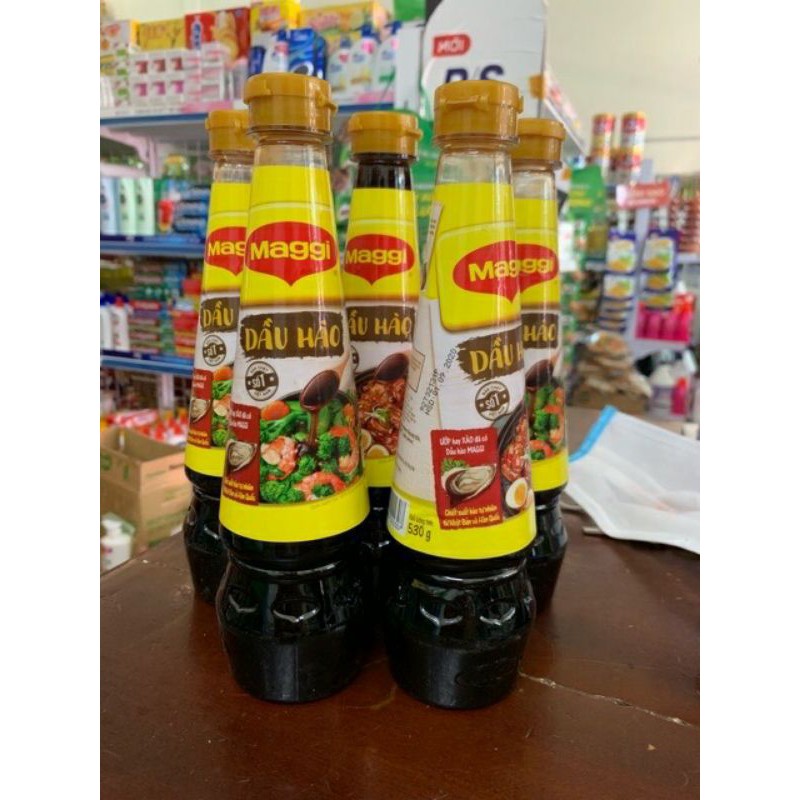 Dầu Hào Mà ghi Chai 350-530g