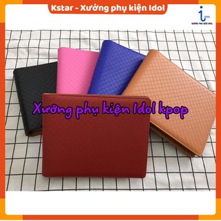 Sổ đựng 360 và 480 card ảnh bìa bằng da
