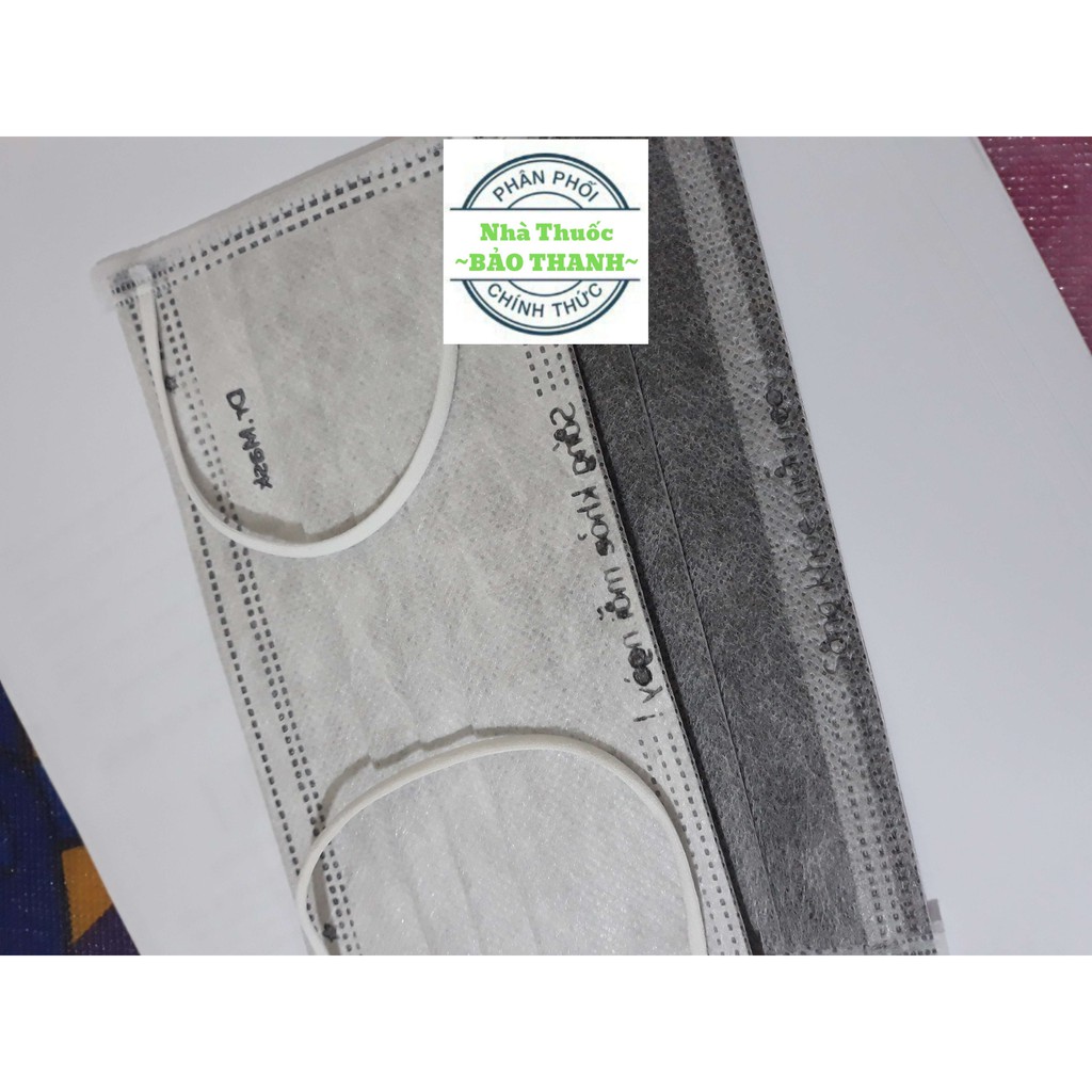 khẩu trang 4 LỚP THAN HOẠT TÍNH DR MASK ( 1 túi có 10 chiếc - 1 CHIẾC TÁI SỬ DỤNG ĐƯỢC 7 LẦN ) | BigBuy360 - bigbuy360.vn