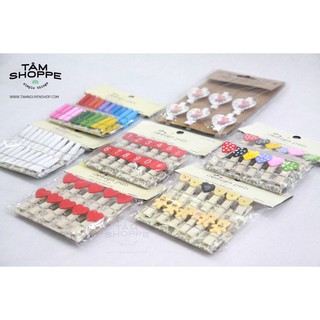 Bộ Kẹp gỗ treo ảnh trên tường TAN