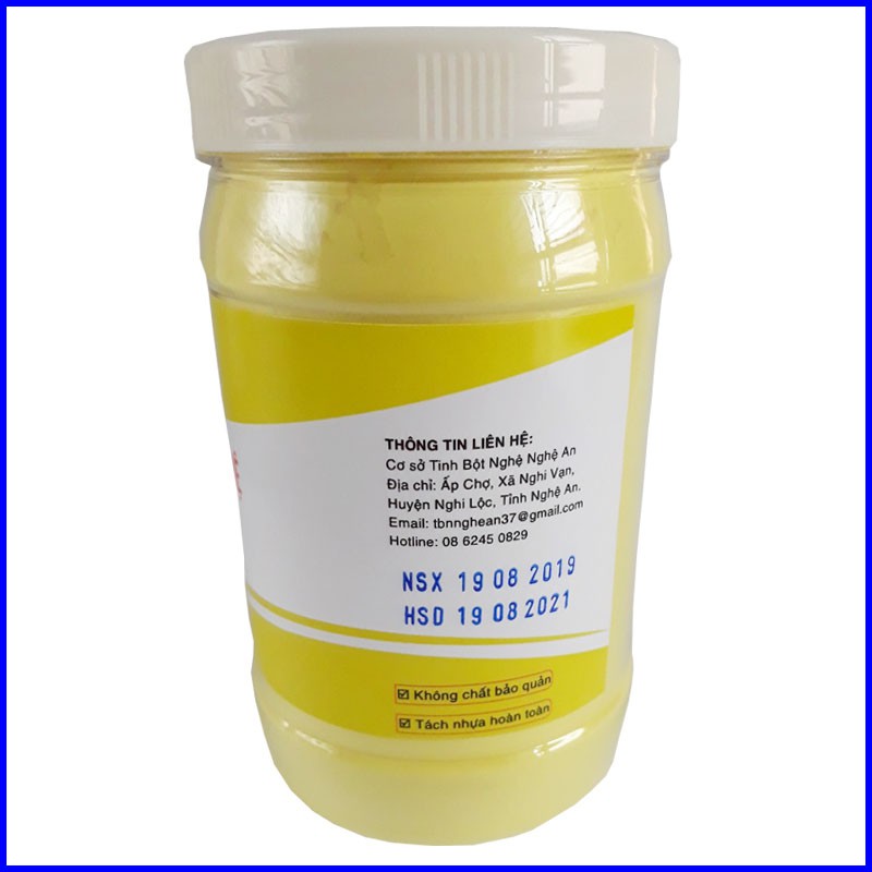 Tinh Bột Nghệ Nguyên Chất Nghệ An 500g, 100g – Cam Kết 100% Nguyên Chất. | BigBuy360 - bigbuy360.vn