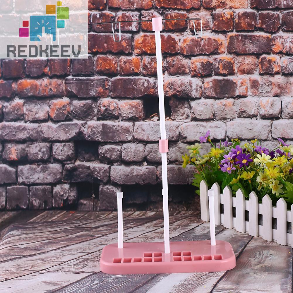 Giá Đỡ 3 Cuộn Chỉ May 1.13 Màu Hồng