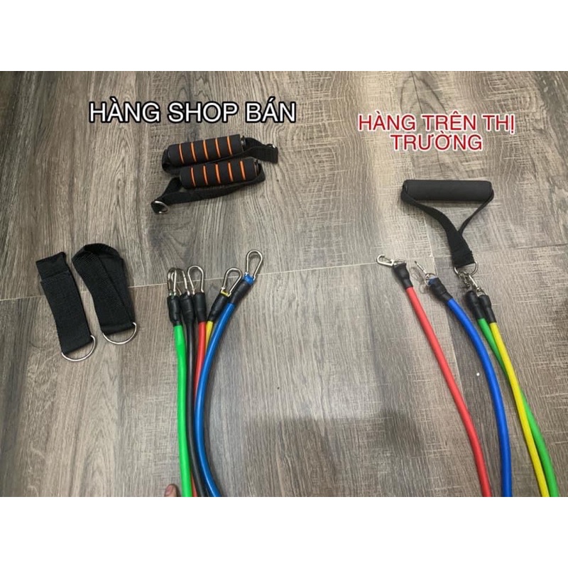Bộ 5 Dây Ngũ Sắc Tập Full Body - Dụng Cụ Tập Gym tai WHEYSINHVIEN.COM