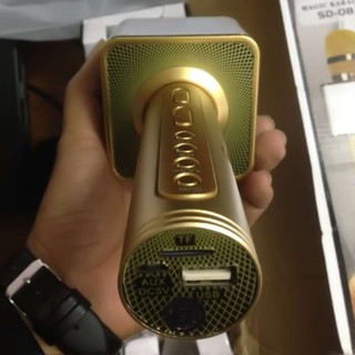 MÍC HÁT KARAOKE  Bluetooth SD--08 kèm loa - Thiên Minh Store