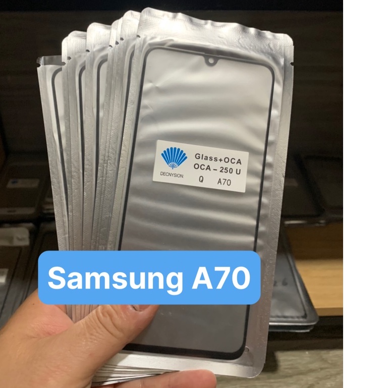 Kính ép màn hình liền keo Samsung A70
