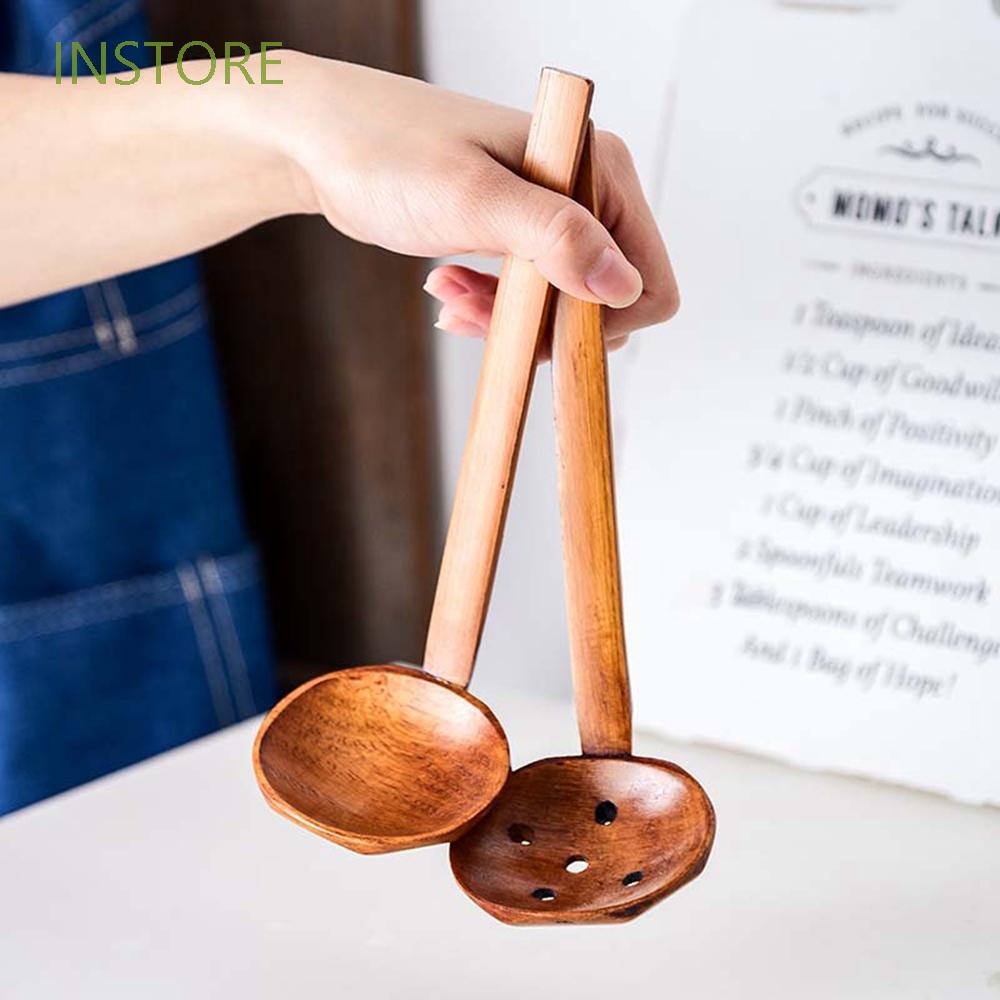 Muỗng Gỗ Nấu Ăn Phong Cách Nhật Bản