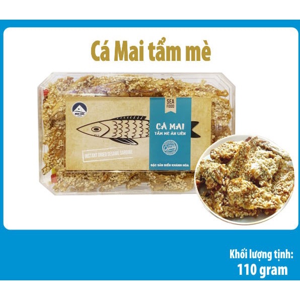 CÁ MAI TẨM MÈ ĂN LIỀN 110GR_ ĐẶC SẢN BIỂN KHÁNH HÒA