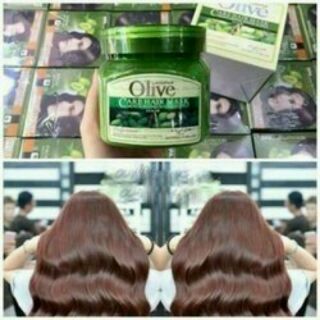 Kem hấp dầu hấp tóc Olive 500g
