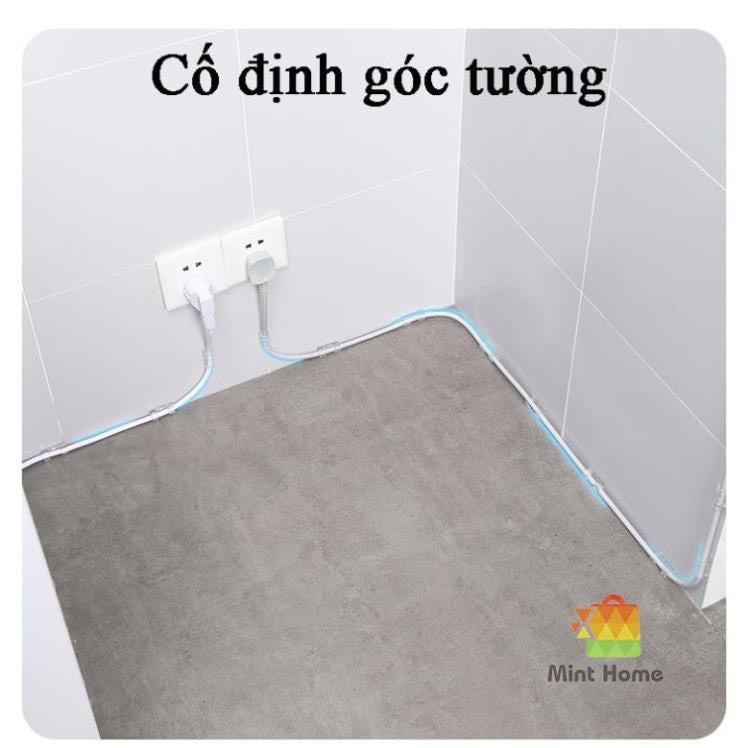 Nẹp dây điện dán tường treo giữ cố định cáp sạc thông minh, bộ kẹp đi dây điện 20 cái có keo 3M𝐅𝐑𝐄𝐄 𝐒𝐇𝐈𝐏