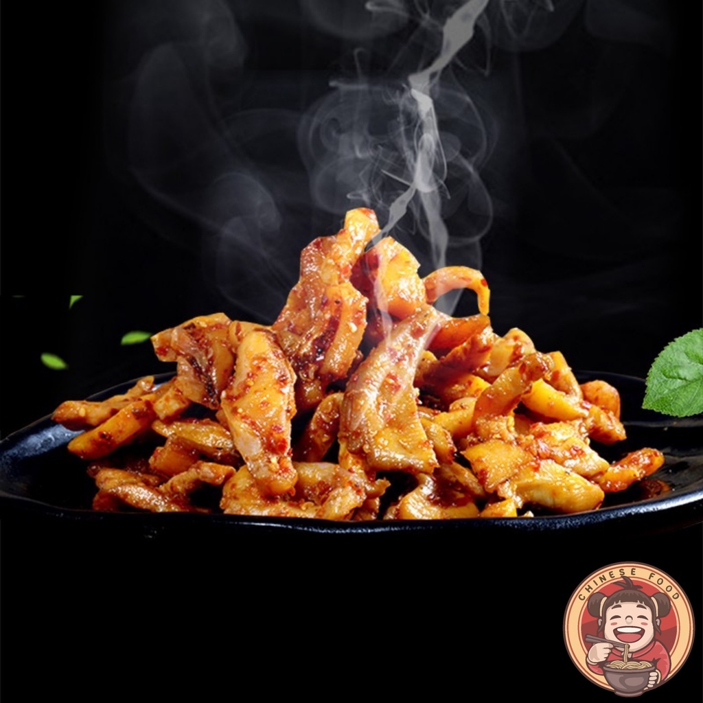 Râu Mực Cay Hồ Nam Bà Dì Gói 12g Đồ Ăn Vặt