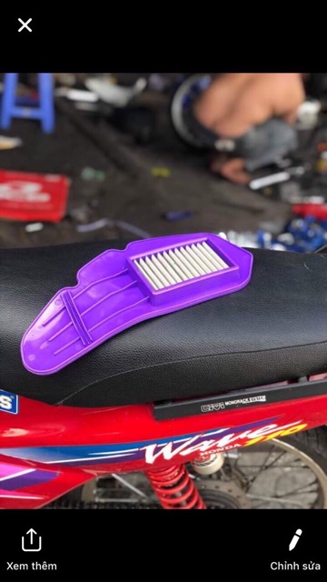 Lọc gió thép xài vĩnh viễn cho WINNER SONIC EX150 Vario125/150 AB125