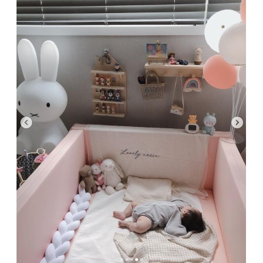 Giường cho bé  nhập khẩu Bonitabebe HQ