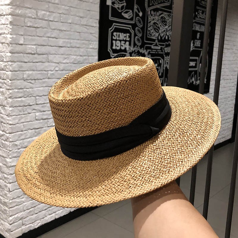 Mũ Cói Rộng Vành Gaucho Chất Cói Tự Nhiên, Nón Cói Form Đẹp Màu Nâu Sang Chảnh Đóng Hộp To Giữ Form [Hàng VNSX]
