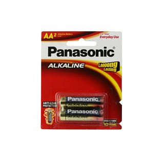 Pin aa 2 viên panasonic alkaline lr6t/2b-v