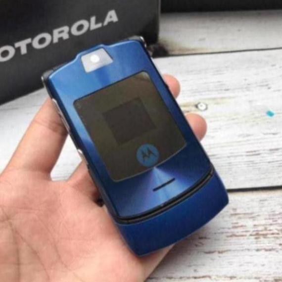 Điện Thoại Motorola V3i Nắp Gặp [ Phím Thép Màu Trắng ]