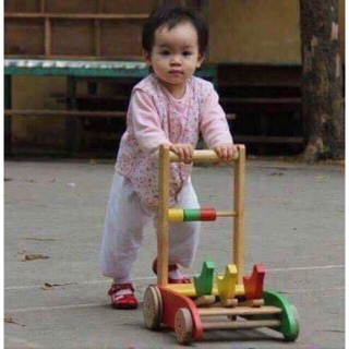 Xe Gỗ Tập Đi Cho Bé