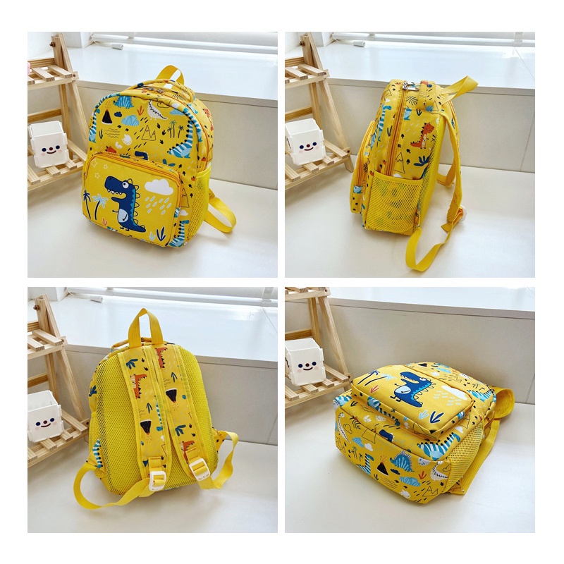 Balo học sinh in hình khủng long cho bé trai và bé gái