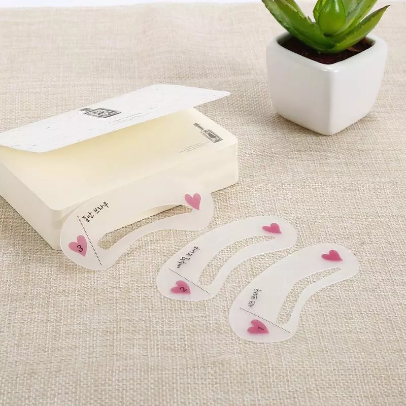 🍓Thẻ khuôn vẽ lông mày DIY tiện dụng dễ sử dụng