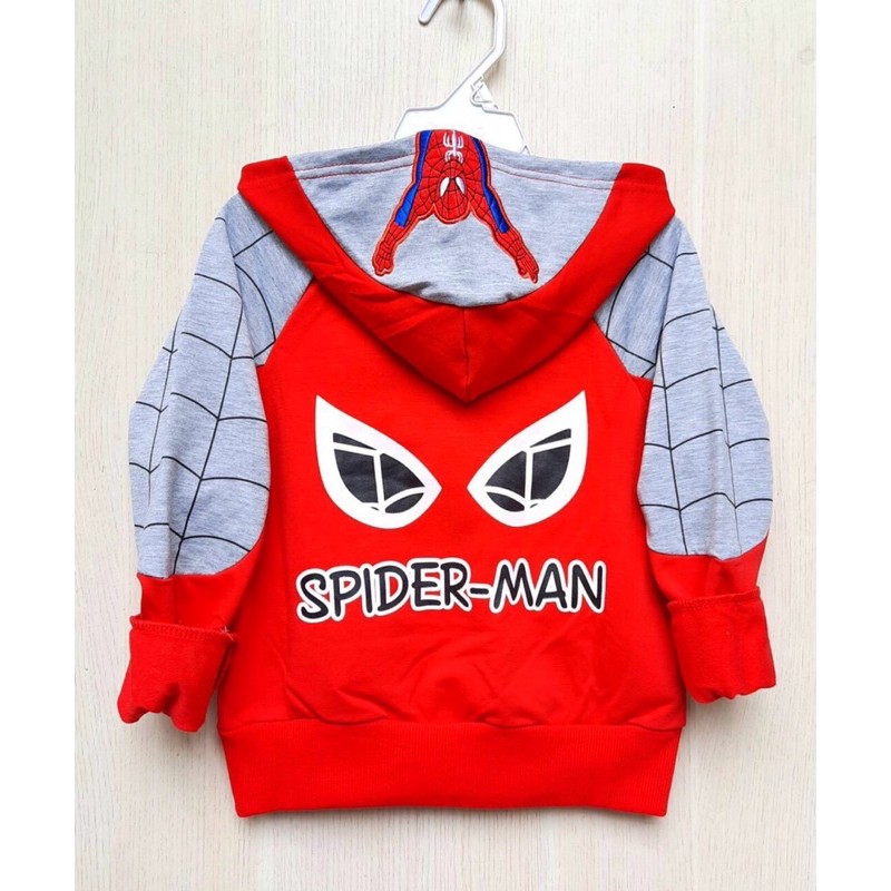 Áo khoác thun bé trai Spiderman