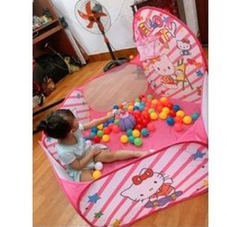Nhà bóng , quây bóng , lều bóng cho bé kèm 100 bóng 5cm.