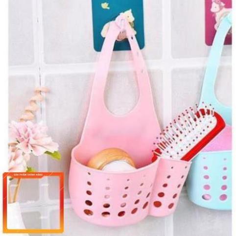 Giỏ Nhựa Đựng Lưới - Giỏ Đựng Giẻ Rửa Bát Thoáng Mát