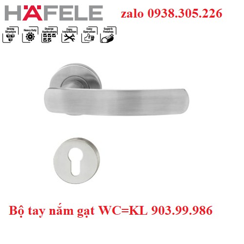 Bộ tay nắm gạt WC=KL 903.99.986