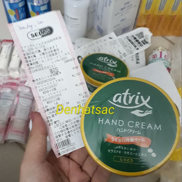 Kem dưỡng tay Atrix xanh 178g - HÀNG NỘI ĐỊA NHẬT